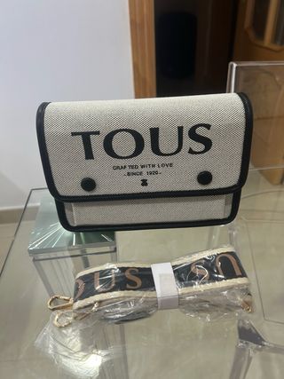 Bolso Tous Beige y Negro
