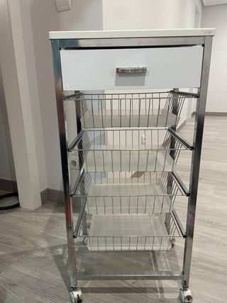 Cajonera Metálica Cocina con Ruedas
