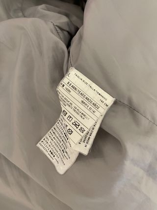 Casaco Benetton cinza para criança