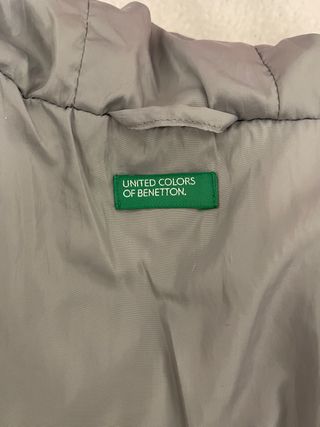 Casaco Benetton cinza para criança
