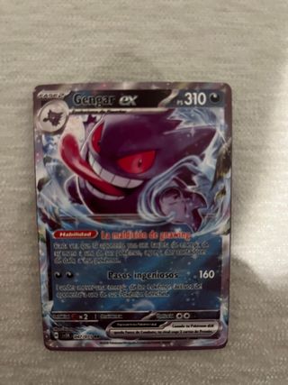 Carta Pokémon Gengar EX (sv5k 047)