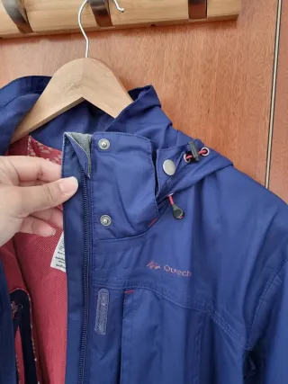 Chaqueta Impermeable Quechua Talla S Azul
