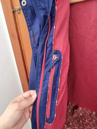 Chaqueta Impermeable Quechua Talla S Azul