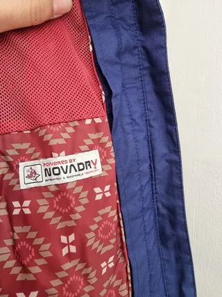 Chaqueta Impermeable Quechua Talla S Azul