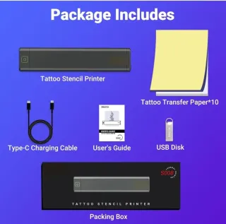 Impresora Transfer Tatuajes Portátil