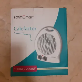 Calefactor 1000W/2000W