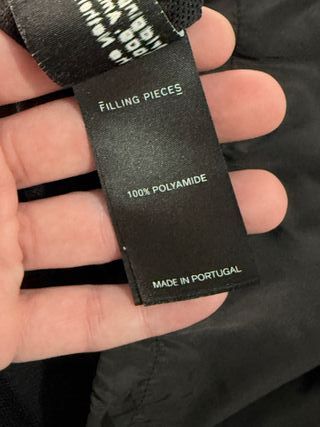 Cortavientos Filling Pieces Negro XL