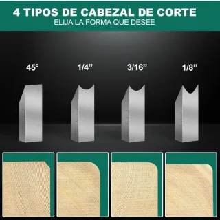 Cepillo carpintero con cuchillas