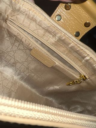Bolso Dior Vintage Beige y Dorado