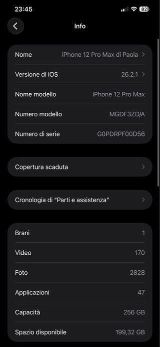 iPhone 12 Pro Max 256GB Blu