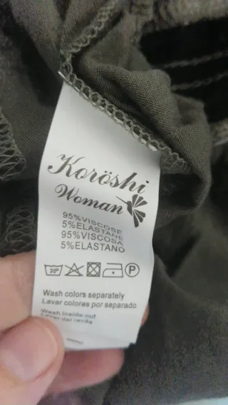 Camiseta Koroshi XL Estampado Floral