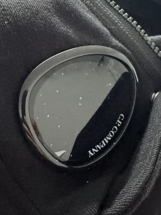 Sudadera C.P. Company Goggle Hoodie Negra XXL