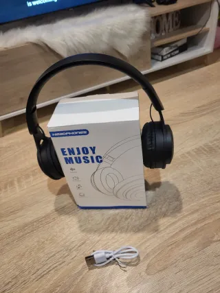 Auriculares Inalámbricos Bluetooth Negros