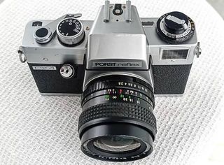 Fotocamera Porst Reflex CX4 + Lente Porst 35mm f/2.8