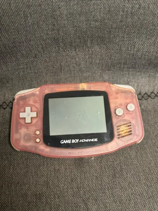 Game Boy Advance Rosa y Blanco