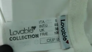 Reggiseno donna push-up taglia 5B