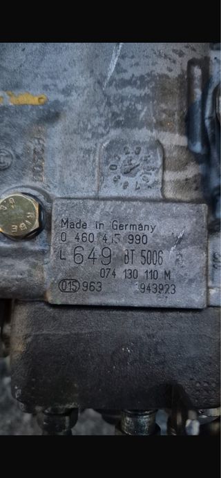 Bomba Inyectora VP 1.9 TDI