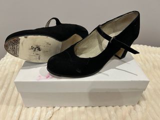 Zapatos Flamenco Begoña Cervera Negros