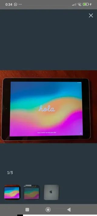 iPad 6ta Generación Plata