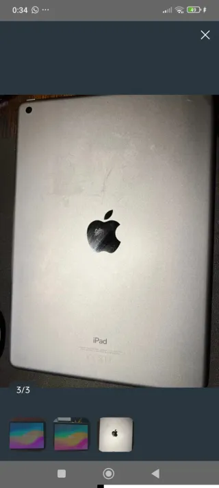 iPad 6ta Generación Plata