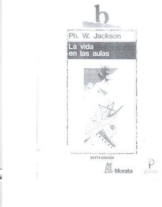 Libro “La vida en las aulas”