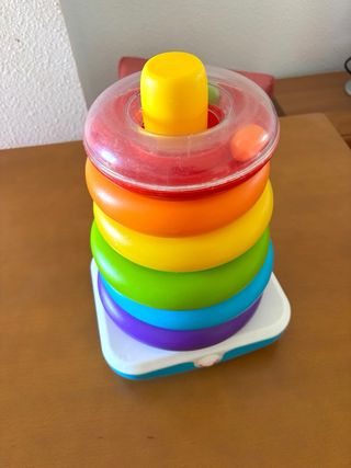 Fisher-Price Pirámide Balanceante Aros Bebé torre