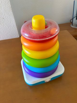 Fisher-Price Pirámide Balanceante Aros Bebé torre
