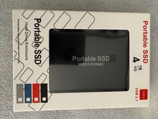 SSD Portátil M.2 1TB,80€ 4TB,160€ 8TB,300€