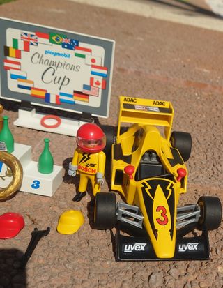 Playmobil 3930 Set Gran Premio Fórmula 1 vintage