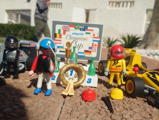 Playmobil 3930 Set Gran Premio Fórmula 1 vintage