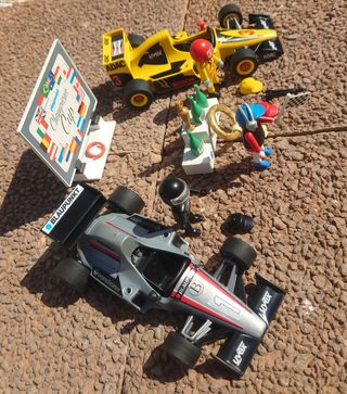 Playmobil 3930 Set Gran Premio Fórmula 1 vintage