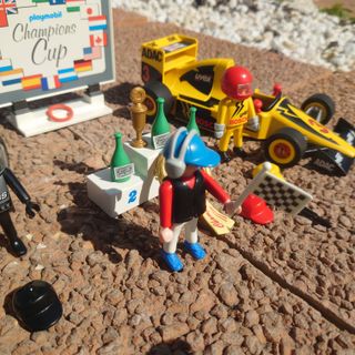 Playmobil 3930 Set Gran Premio Fórmula 1 vintage