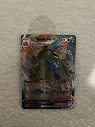 Carta Pokémon Garbodor VMAX Brillante EVS 101