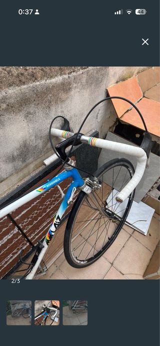 Bicicleta de carretera clásica