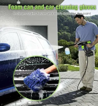 Hidrolimpiadora Portátil a Batería