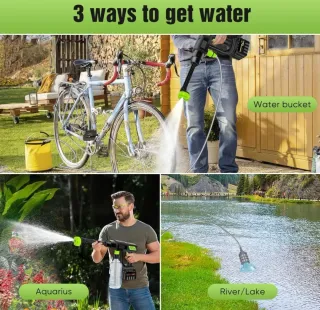 Hidrolimpiadora Portátil a Batería