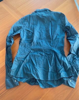 Navy new shirt. Worn 1 time to try. S, IT 42
