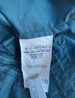 Navy new shirt. Worn 1 time to try. S, IT 42