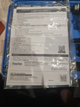 Kit extractor separador rodamientos