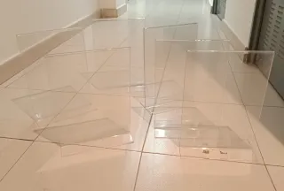 Expositor metacrilato transparente