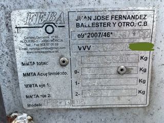 Remolque Portacoches 3m