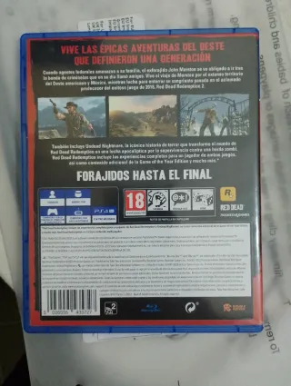 Red Dead Redemption Juego PS4 Rockstar Games