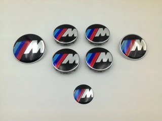 SET 7 LOGOS EMBLEMAS BMW M