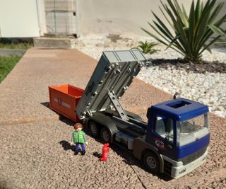 Playmobil Camión Carga Contenedor 5255