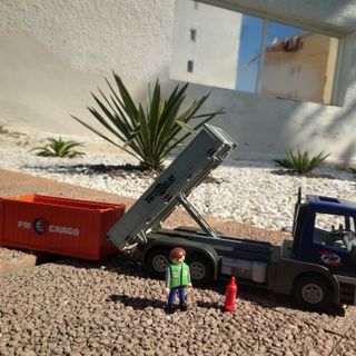 Playmobil Camión Carga Contenedor 5255