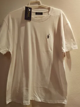 Camiseta Polo Ralph Lauren Blanca Talla L