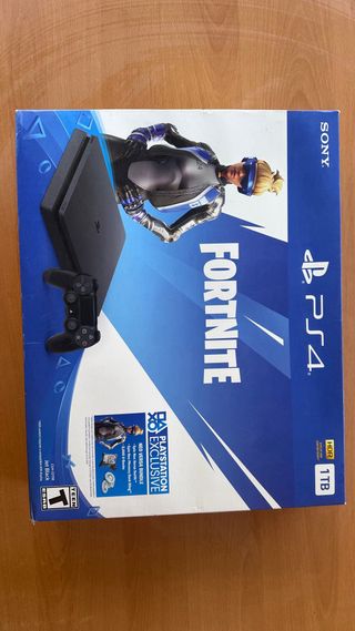 PS4 1TB Fortnite Edición Especial Jet Black