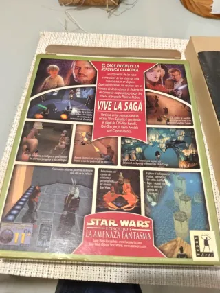 Star Wars Episodio I: La Amenaza Fantasma (Caja y