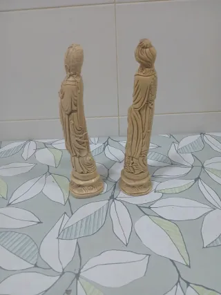 Pack Figuras Resina Chinas Antiguas