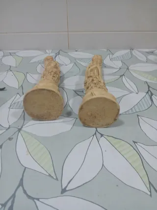 Pack Figuras Resina Chinas Antiguas